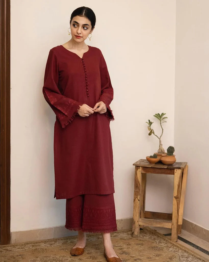 🔥 Crimson Allure – 2-Piece Women’s Outfit