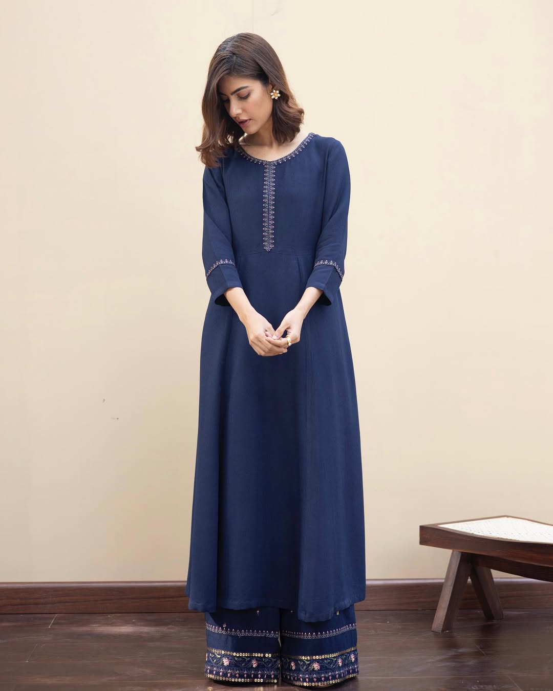 Zareen  2-Pc Embroidered Ensemble